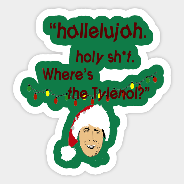 Clark Griswold Rant Sticker by PoetandChef